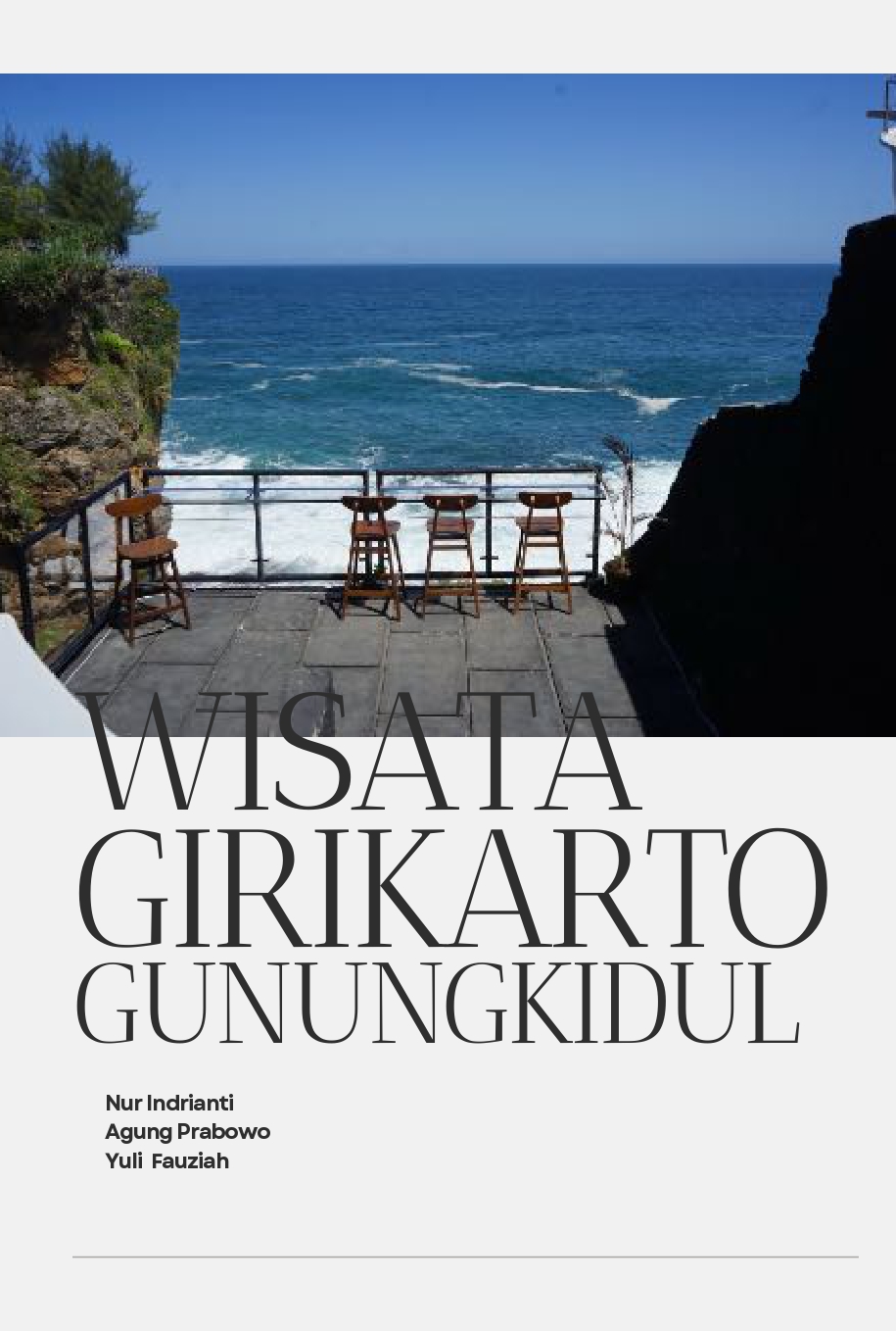 Cover Buku Wisata Girikarto Gunungkidul